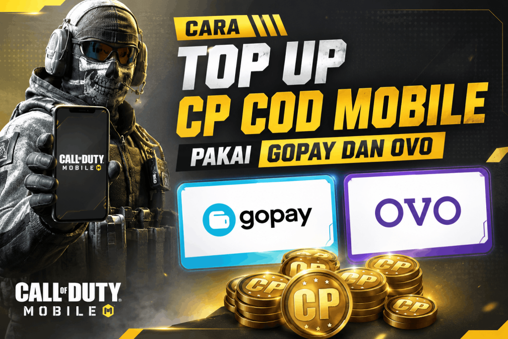 Cara Top Up CP COD Mobile